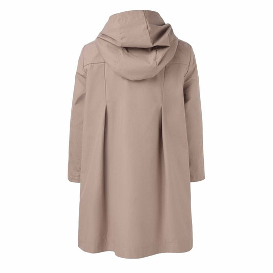 Beige Cotton EtaProof Parka-1
