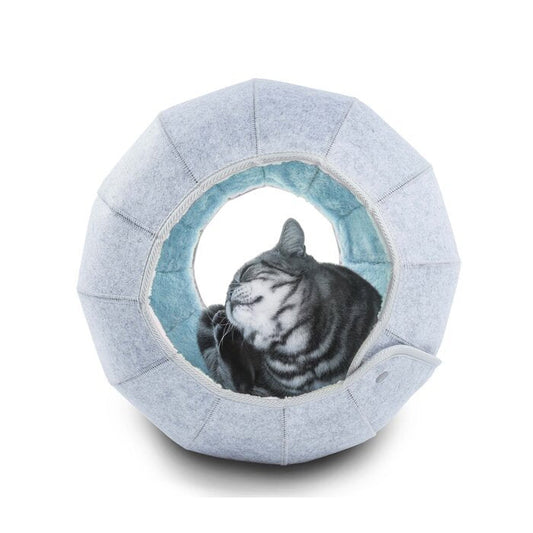 Túnel Plegable Interactivo para Gatos – Diversión y Relax en un Solo Accesorio