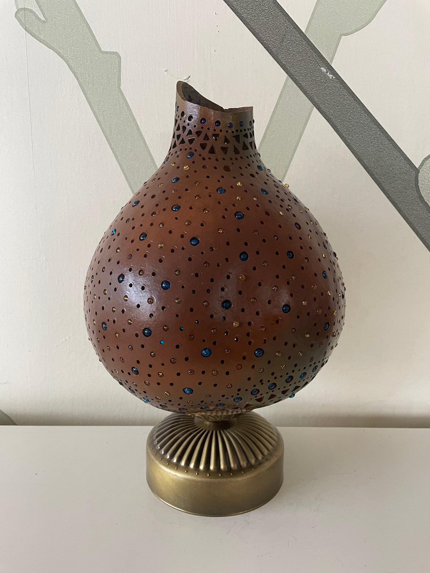 Gourd Lamp - Buddha-3