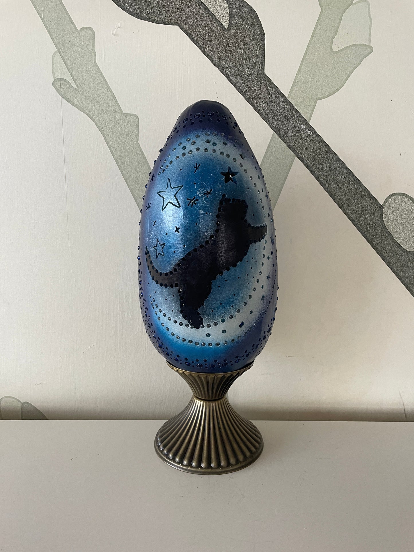 Gourd Lamp - Cat & The Moon-2