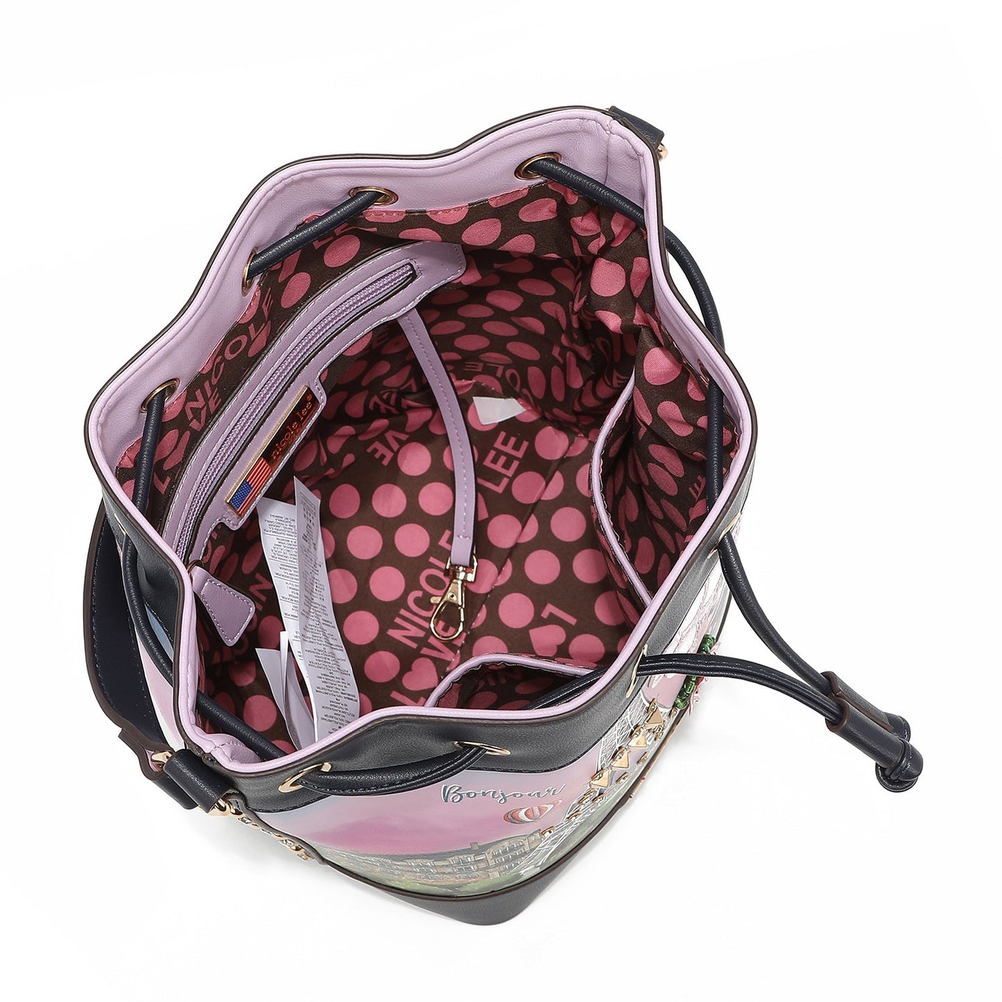 BOLSO DE HOMBRO "ROMANCE IN PARIS"-3
