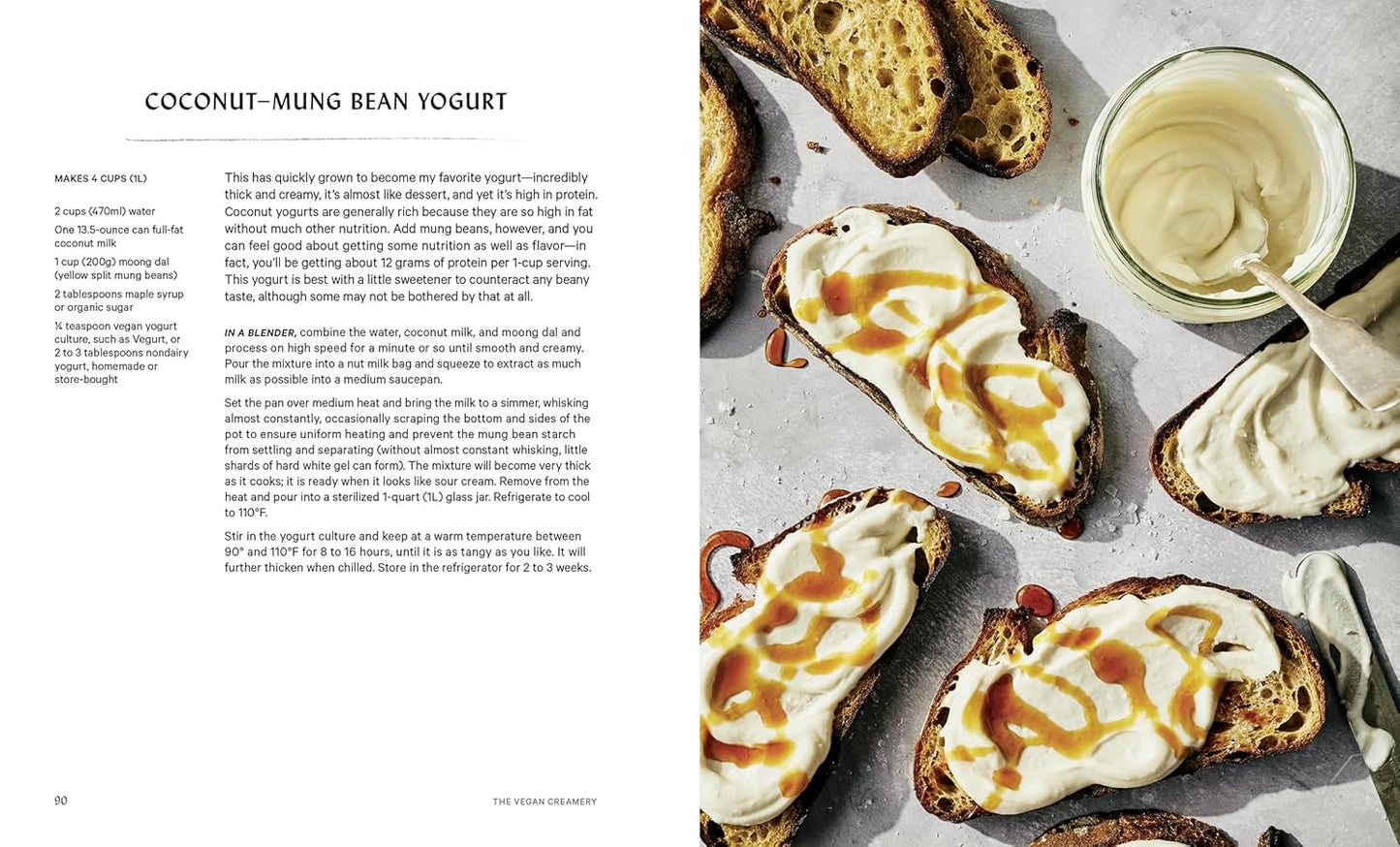 The Vegan Creamery: Plant-Based Cheese, Milk, Ice Cream, and More ((A Cookbook))