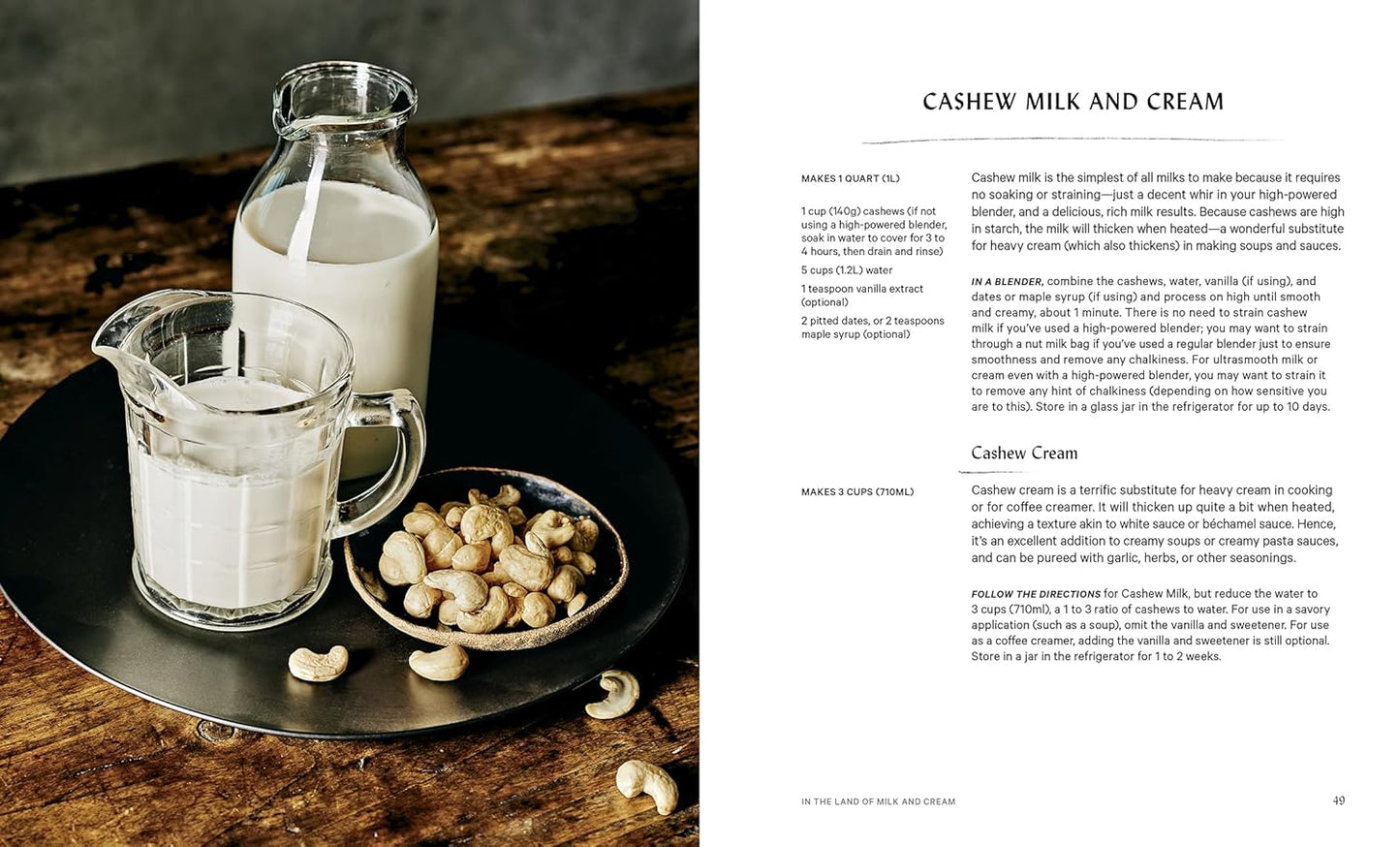 The Vegan Creamery: Plant-Based Cheese, Milk, Ice Cream, and More ((A Cookbook))