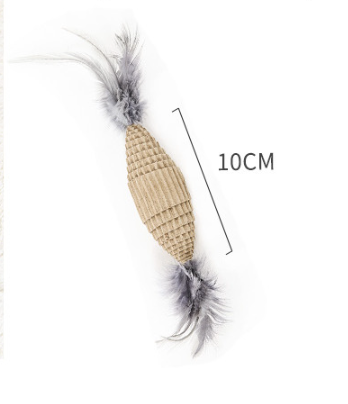 Set de Juguetes para Gato – Palo Interactivo con Plumas y 7 Piezas