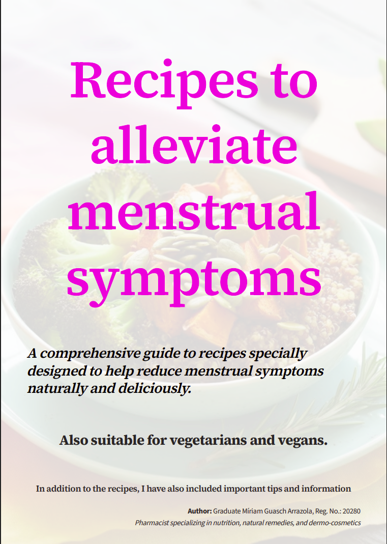 Recetas para aliviar los síntomas menstruales (ESP, CAT, ENG)