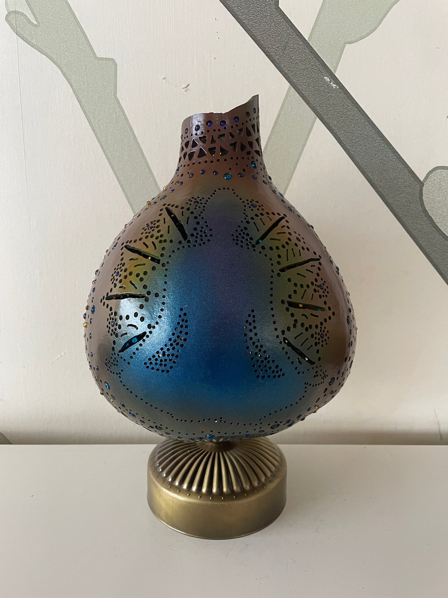 Gourd Lamp - Buddha-2
