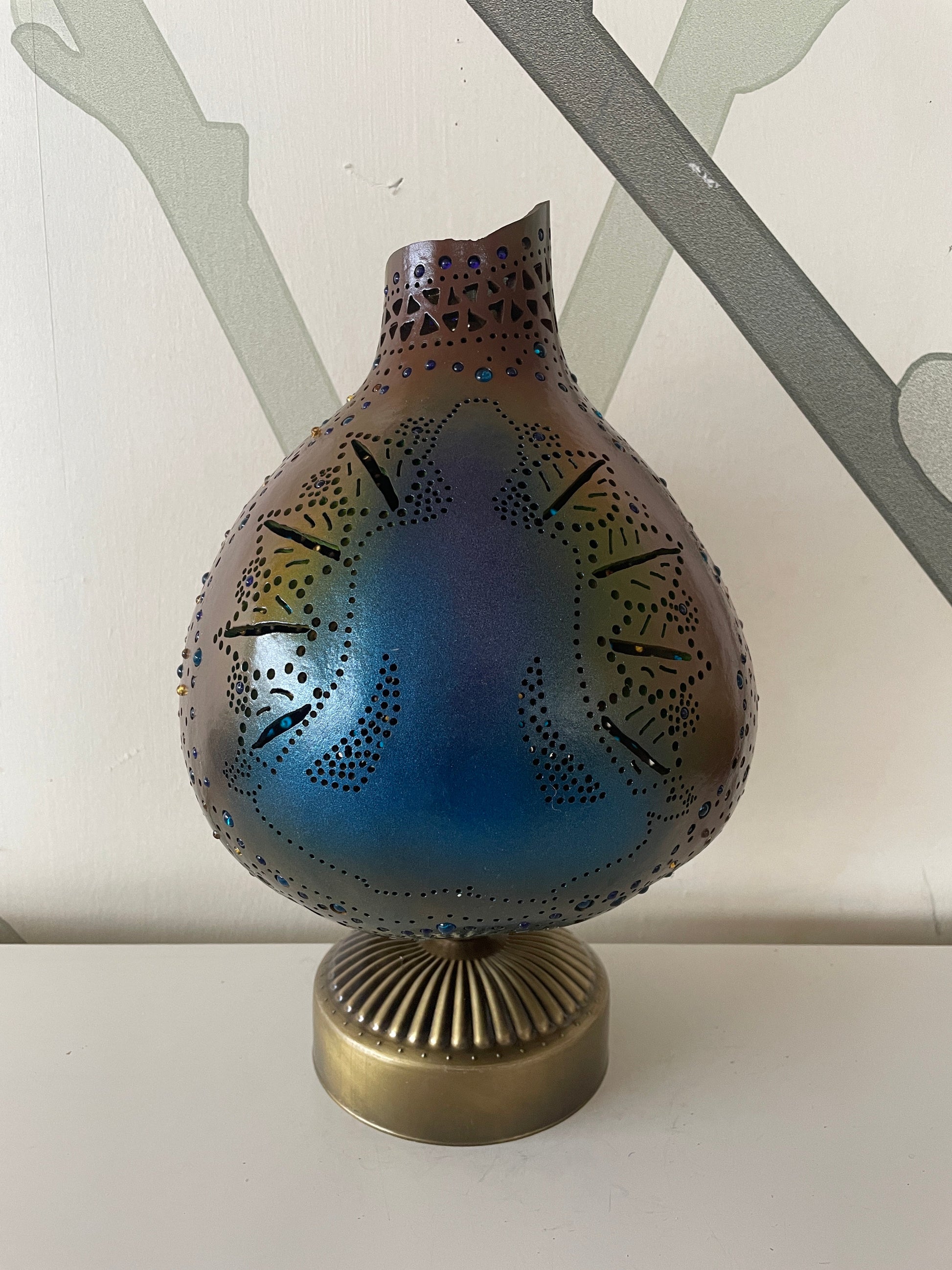 Gourd Lamp - Buddha-2