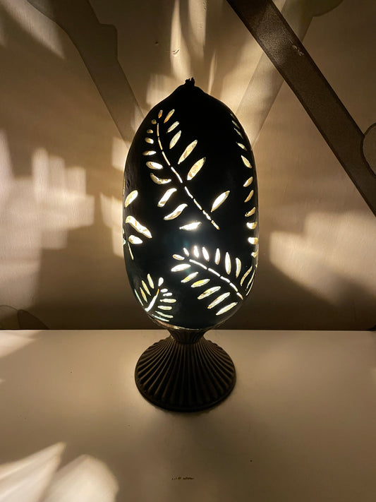 Gourd Lamp - Leaves-0