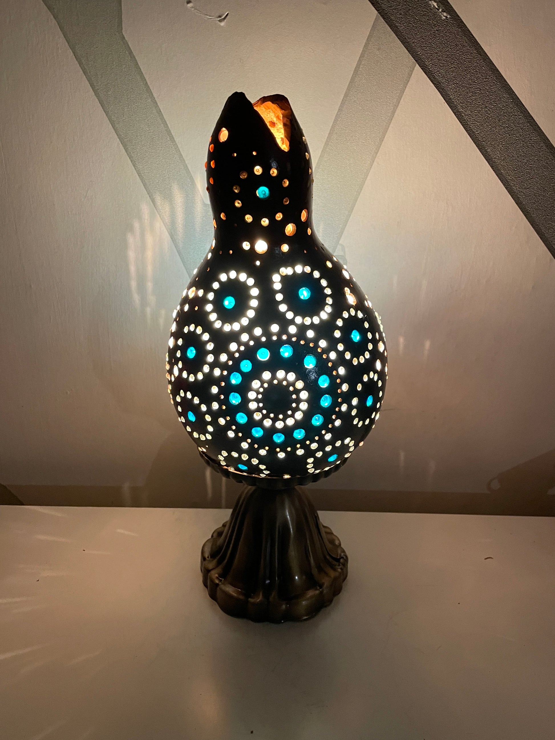 Gourd Lamp - Color Splash-0