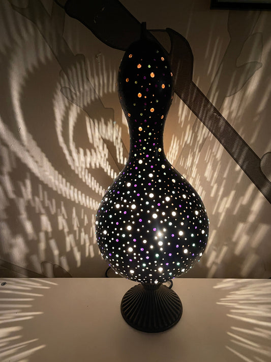 Gourd Lamp - Cat & The Moon 2-1