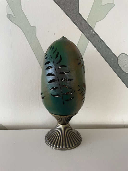 Gourd Lamp - Leaves-1