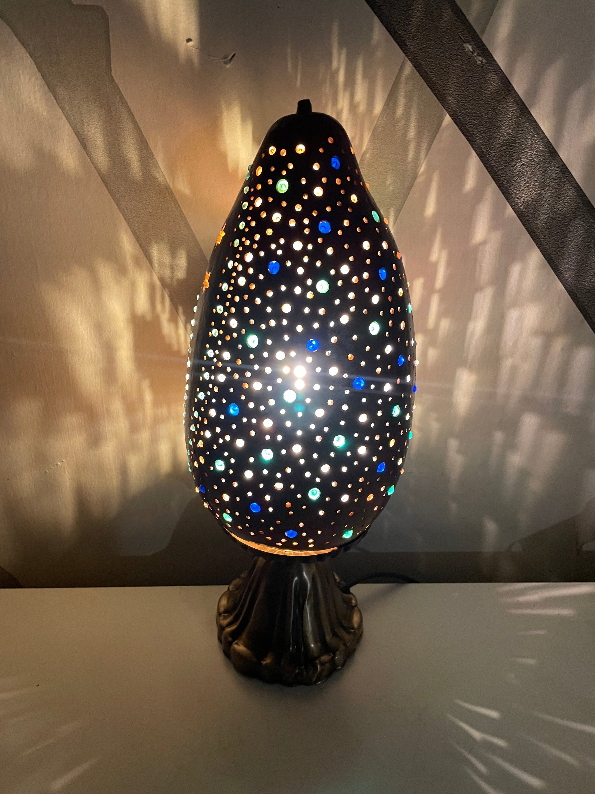 Gourd Lamp - Cat & The Moon 3-2