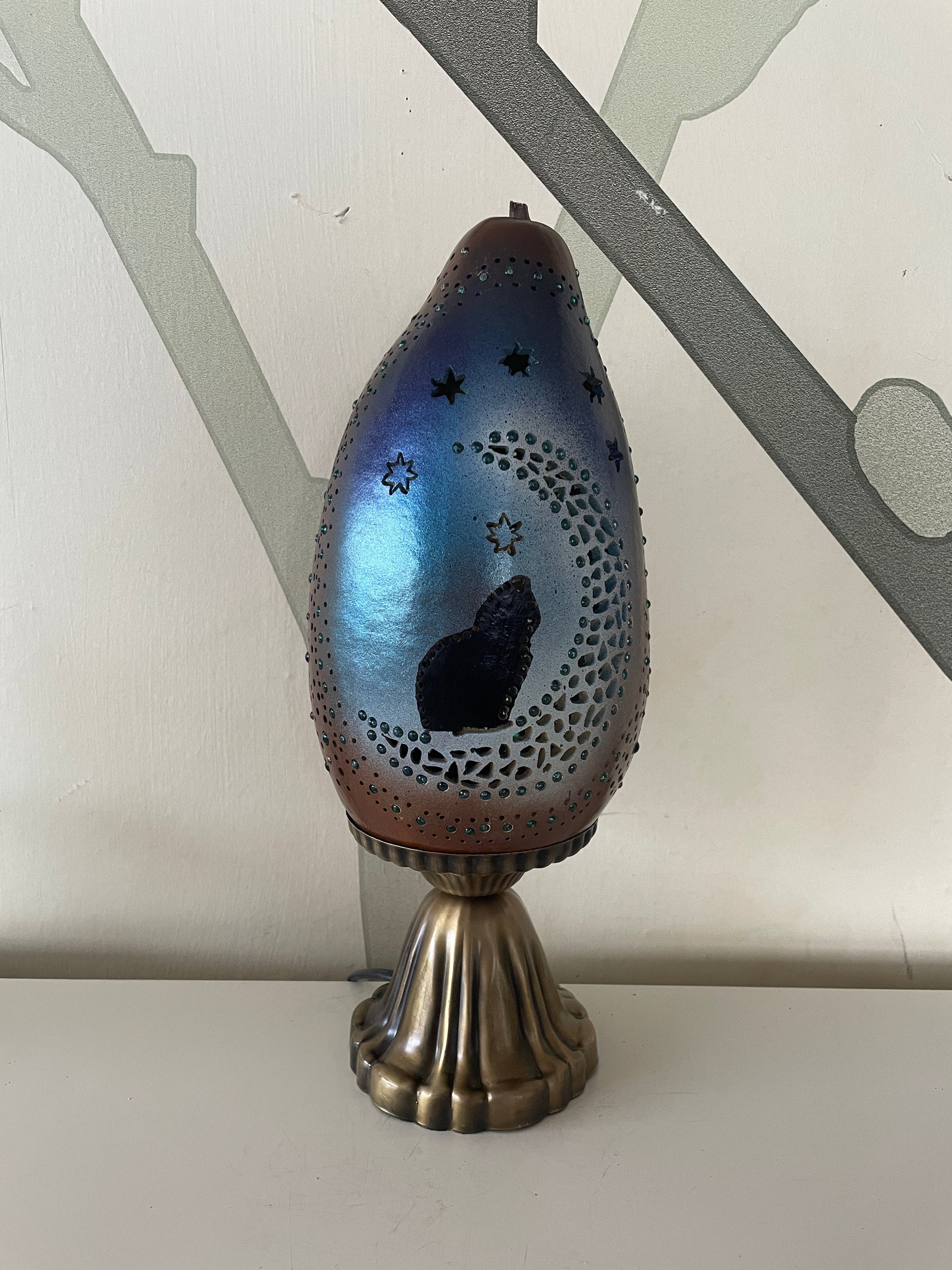 Gourd Lamp - Cat & The Moon 3-1