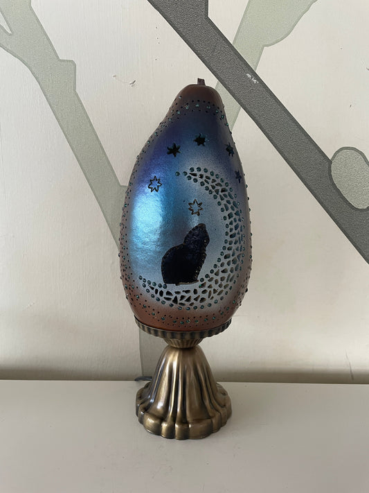 Gourd Lamp - Cat & The Moon 3-1