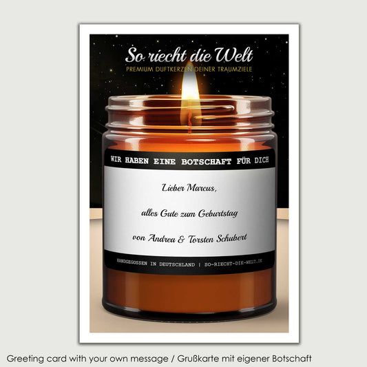 Velas Aromáticas de Cera Natural | 240 ml – 450 g