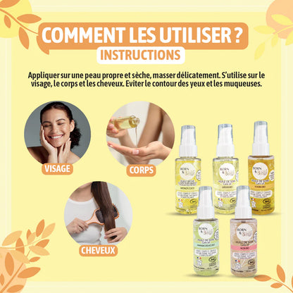 Aceite de argán (rostro, cuerpo y cabello) - Certificado orgánico
