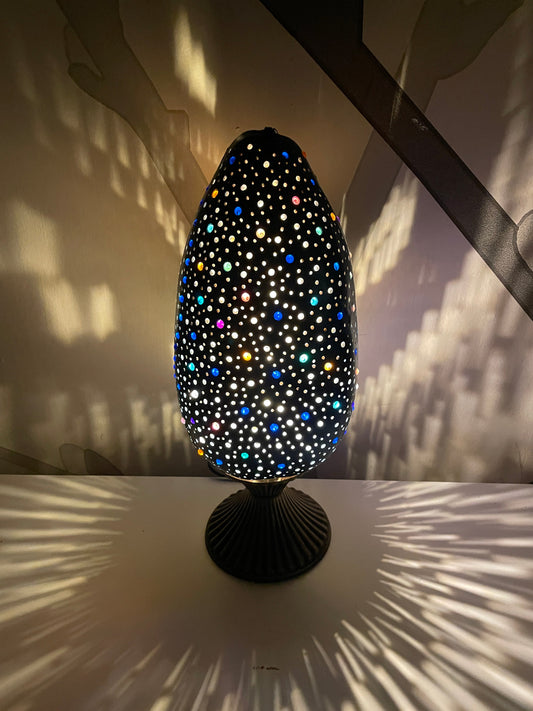 Gourd Lamp - Cat & The Moon-1