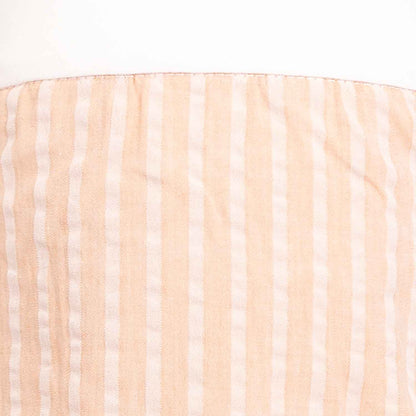 Baby Dress in Peach and White-3