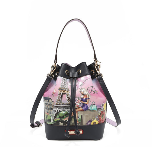 BOLSO DE HOMBRO "ROMANCE IN PARIS"-0
