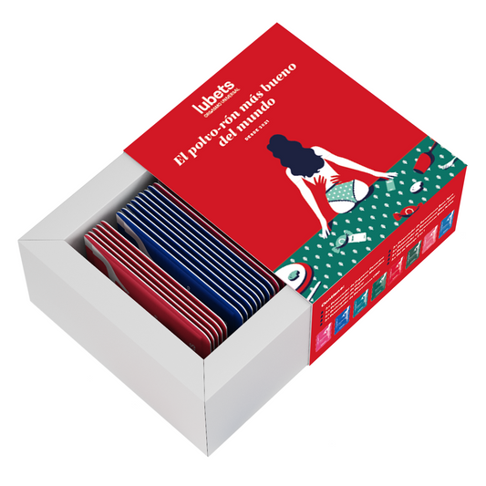 Pack regalo El mejor polvo-rón del mundo-vegano