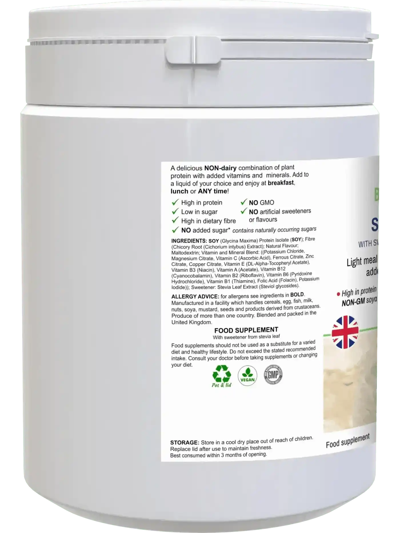 Shake Me Up Vanilla - Vegan Meal Shake