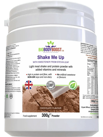 Shake Me Up Vegan Chocolate Meal Shake for Wellness