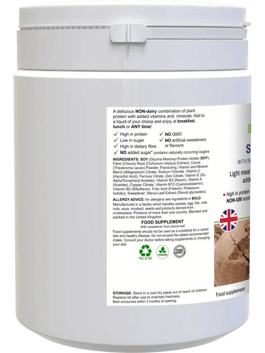 Shake Me Up Vegan Chocolate Meal Shake for Wellness