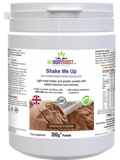 Shake Me Up Vegan Chocolate Meal Shake for Wellness