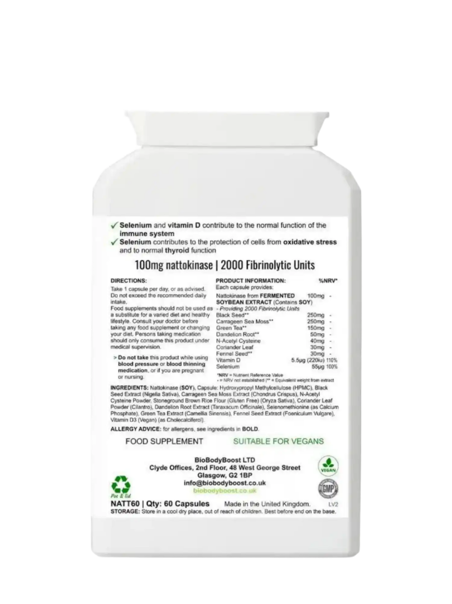 CardioVital Natto Blend - Nattokinase Supplement