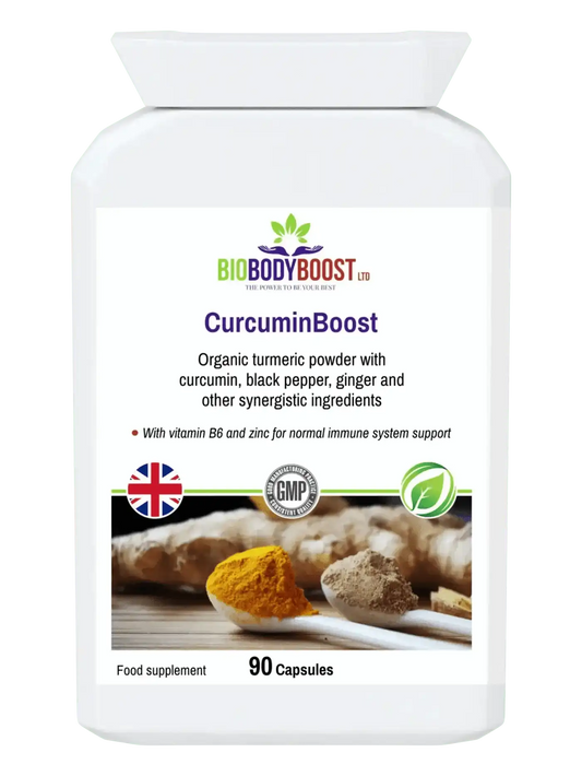 CurcuminBoost – Organic Turmeric Curcumin Ginger Blend