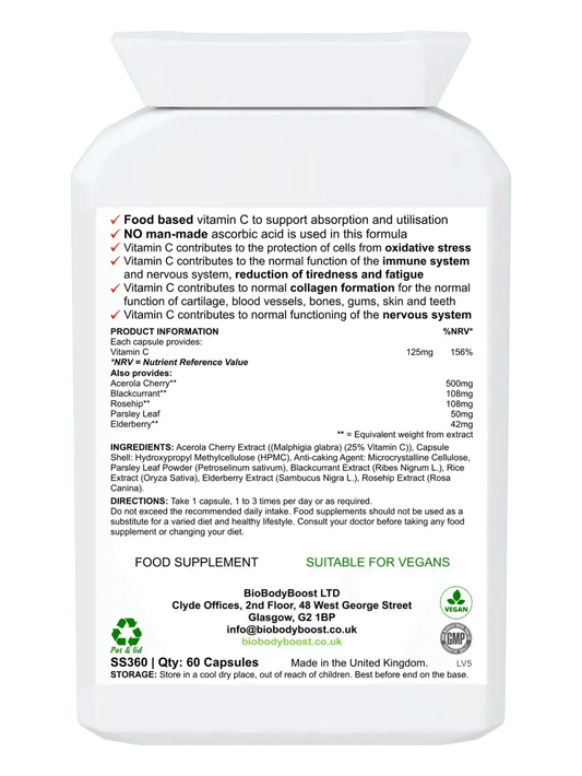Bio-C -  Non-acidic Food Form Vitamin C