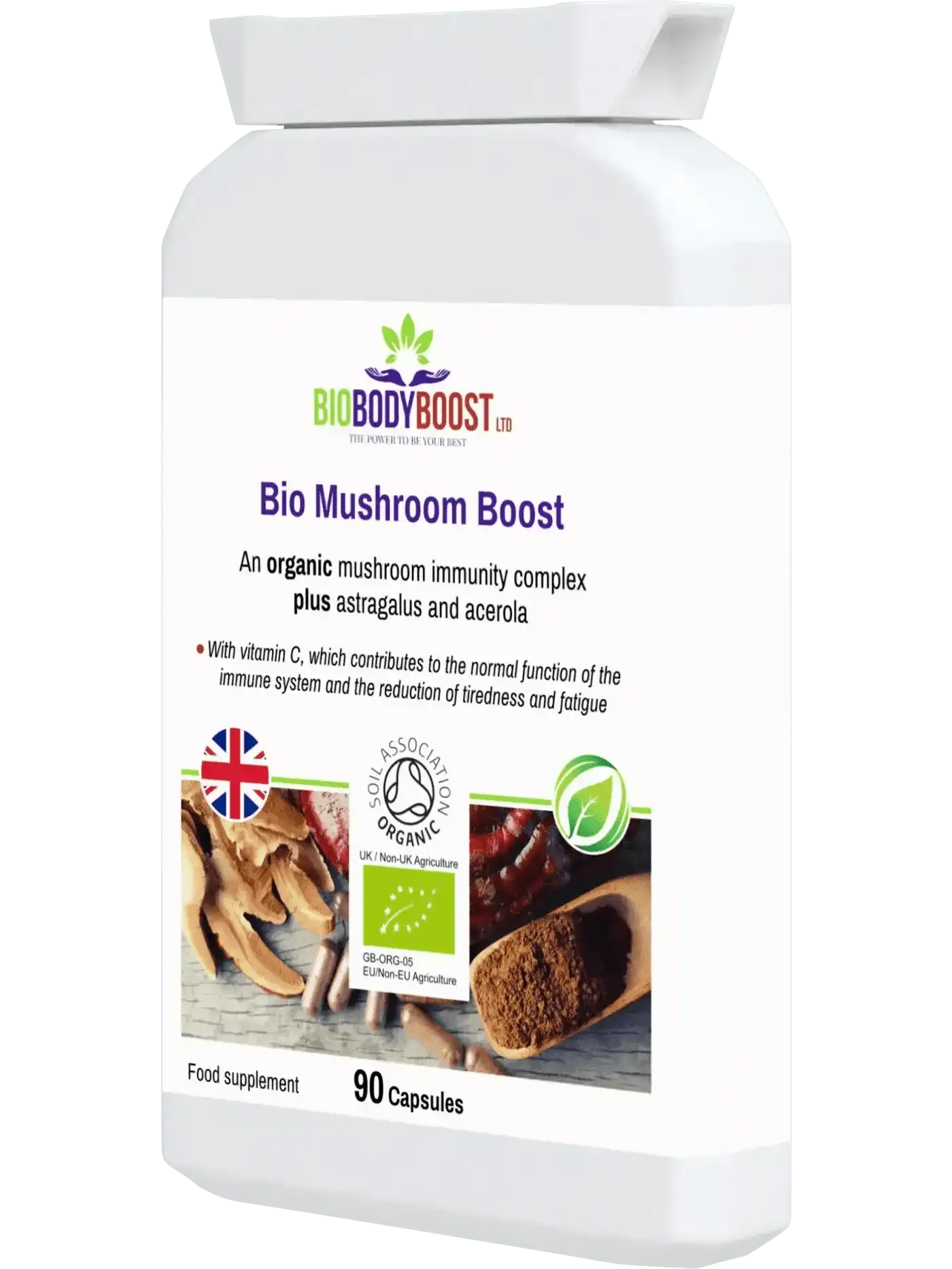 Bio Mushroom Boost - Organic Mushrooms Immunity Blend