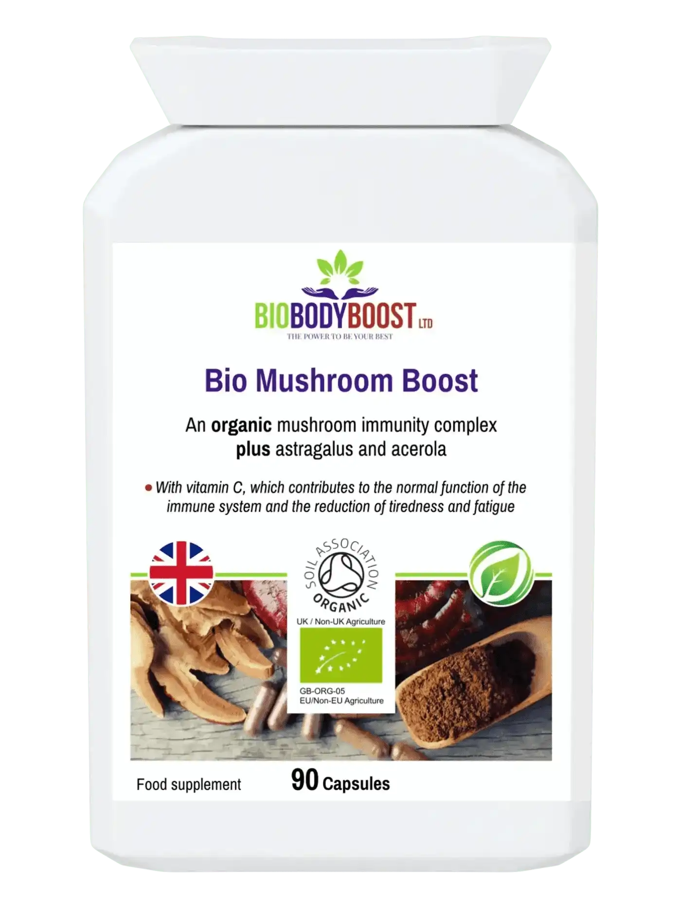 Bio Mushroom Boost - Organic Mushrooms Immunity Blend