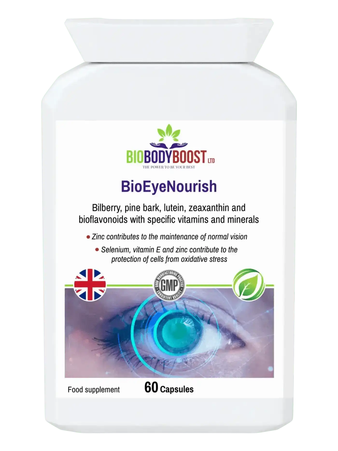 Suplemento Natural para la Salud Visual - BioEyeNourish